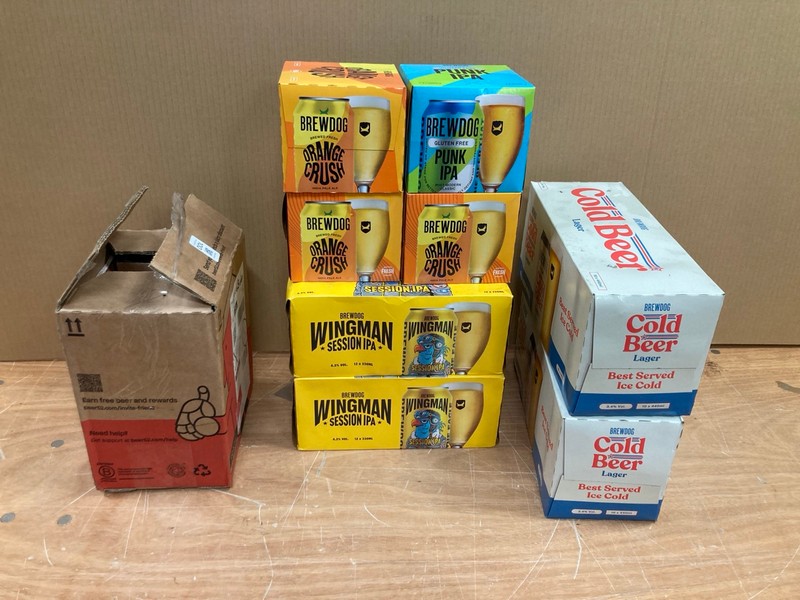 Lot 100  
            Nottingham SR8 - Collection Only 

                
QUANTITY OF BEERS TO INCLUDE BREWDOG WINGMAN- 18+ ID REQUIRED  - COLLECTION ONLY