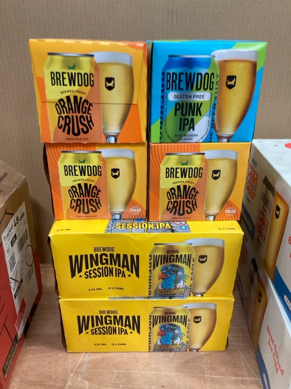 Lot 100  
            Nottingham SR8 - Collection Only 

                
QUANTITY OF BEERS TO INCLUDE BREWDOG WINGMAN- 18+ ID REQUIRED  - COLLECTION ONLY - Image 3