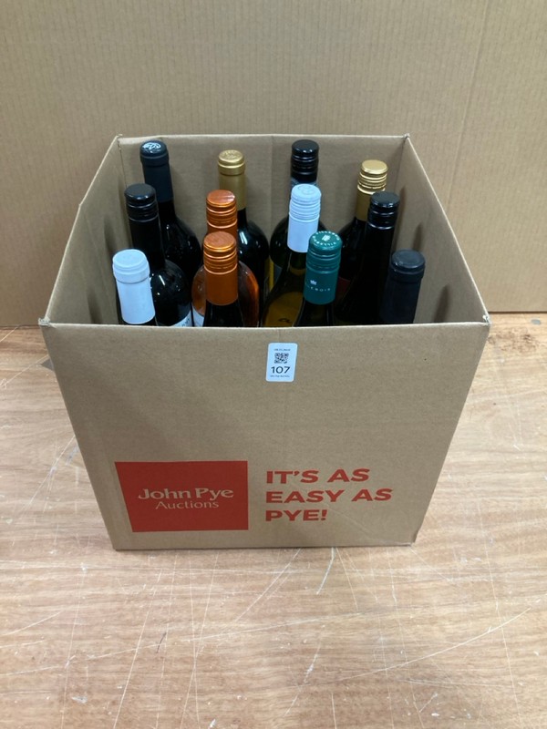 Lot 107  
            Nottingham SR8 - Collection Only 

                
QTY OF WINES TO INCLUDE RIOJA- 18+ ID REQUIRED  - COLLECTION ONLY