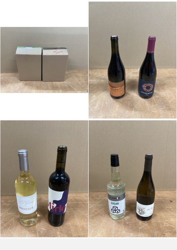 Lot 112  
            Nottingham SR8 - Collection Only 

                
QTY OF WINES TO INCLUDE MERLOT- 18+ ID REQUIRED  - COLLECTION ONLY