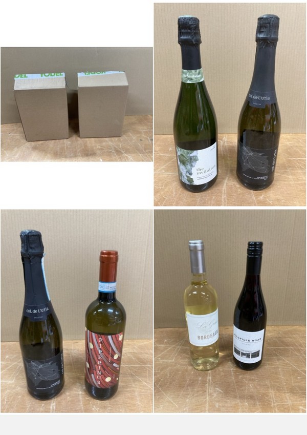 Lot 116  
            Nottingham SR8 - Collection Only 

                
QTY OF  WINES TO INCLUDE PROSECCO- 18+ ID REQUIRED  - COLLECTION ONLY