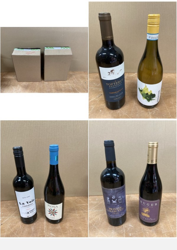 Lot 119  
            Nottingham SR8 - Collection Only 

                
QTY OF  WINES TO INCLUDE TEMPRANILLO- 18+ ID REQUIRED  - COLLECTION ONLY