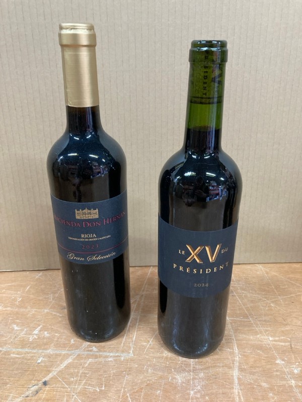 Lot 123  
            Nottingham SR8 - Collection Only 

                
QTY OF WINES TO INCLUDE RIOJA- 18+ ID REQUIRED  - COLLECTION ONLY - Image 2