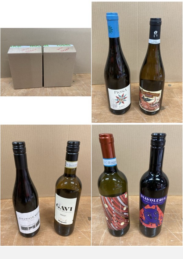 Lot 124  
            Nottingham SR8 - Collection Only 

                
QTY OF WINES  TO INCLUDE SHIRAZ- 18+ ID REQUIRED  - COLLECTION ONLY