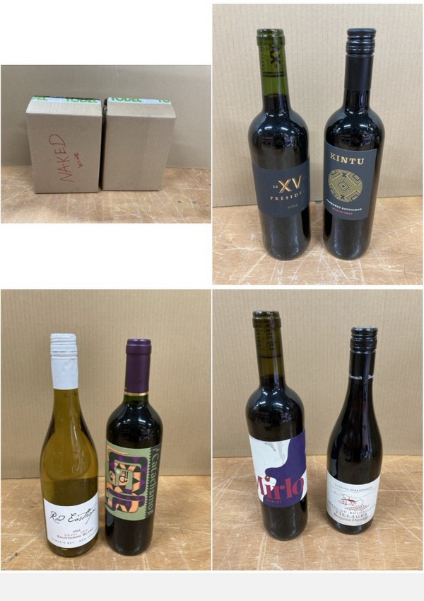 Lot 125  
            Nottingham SR8 - Collection Only 

                
QTY OF WINES TO INCLUDE CABERNET SAUVIGNON- 18+ ID REQUIRED  - COLLECTION ONLY