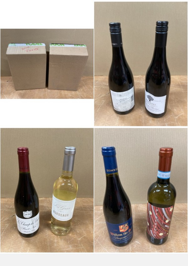 Lot 129  
            Nottingham SR8 - Collection Only 

                
QTY OF WINES  WINES TO INCLUDE SHIRAZ- 18+ ID REQUIRED  - COLLECTION ONLY