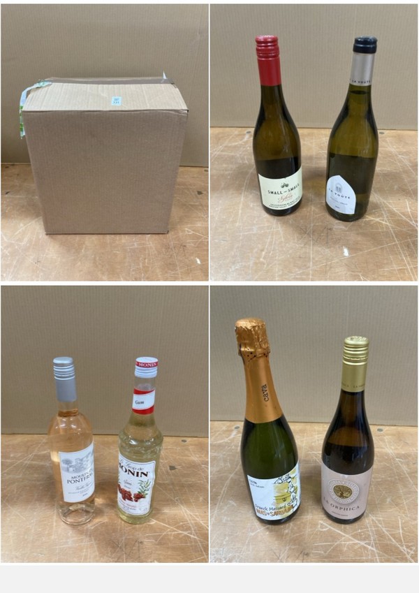 Lot 131  
            Nottingham SR8 - Collection Only 

                
QTY OF WINES  WINES TO INCLUDE SAUVIGNON BLANC- 18+ ID REQUIRED  - COLLECTION ONLY