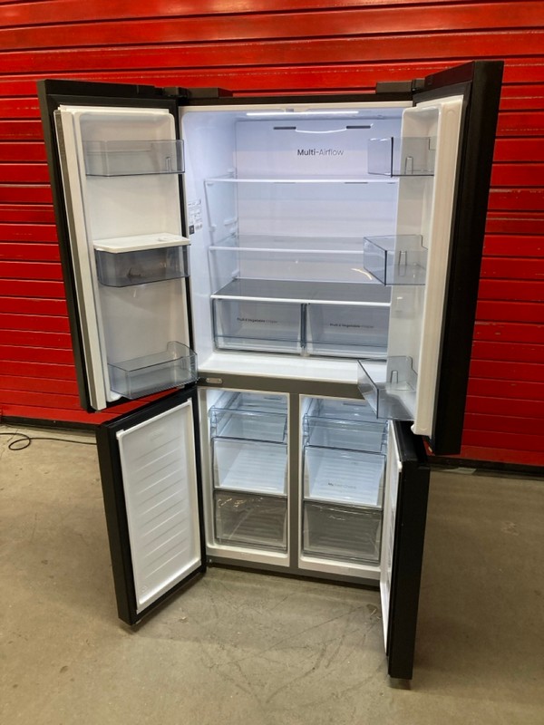 Lot 14  
            Nottingham SR8 - Delivery Or Collection 

                
HISENSE AMERICAN SMART FRIDGE FREEZER. MODEL: RQ5P470SMFE. ORIGINAL RRP: £599 - Image 2