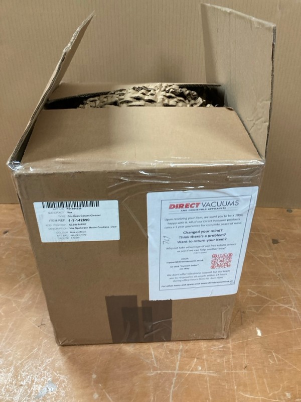 Lot 154  
            Nottingham SR8 - Delivery Or Collection 

                
VAX CORDLESS CARPET CLEANER