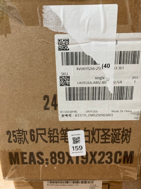 Lot 159  
            Nottingham SR8 - Delivery Or Collection 

                
2 X CHRISTMAS TREES