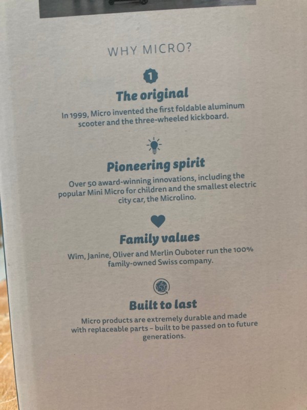 Lot 168  
            Nottingham SR8 - Delivery Or Collection 

                
MICRO CRUISER LED SCOOTER