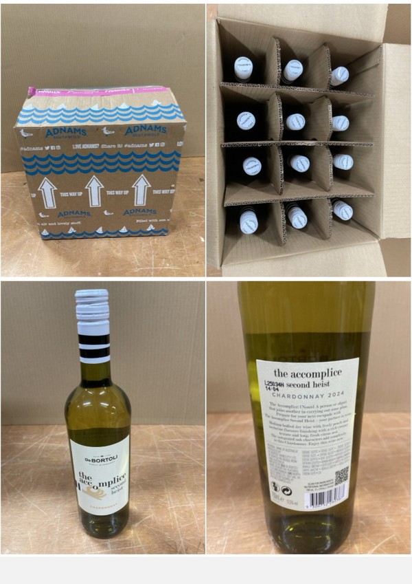 Lot 174  
            Nottingham SR8 - Collection Only 

                
QUANTITY OF WINES TO INCLUDE CHARDONNAY- 18+ ID REQUIRED  - COLLECTION ONLY