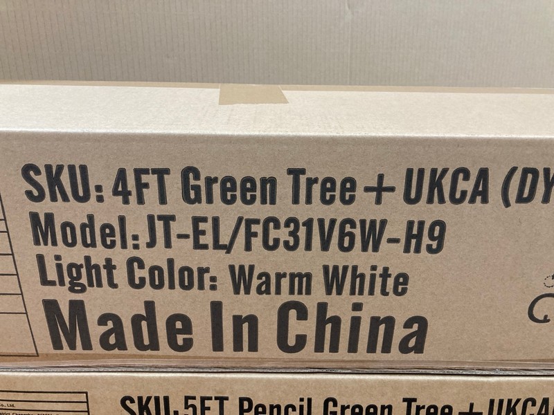 Lot 176  
            Nottingham SR8 - Delivery Or Collection 

                
2 X CHRISTMAS TREES