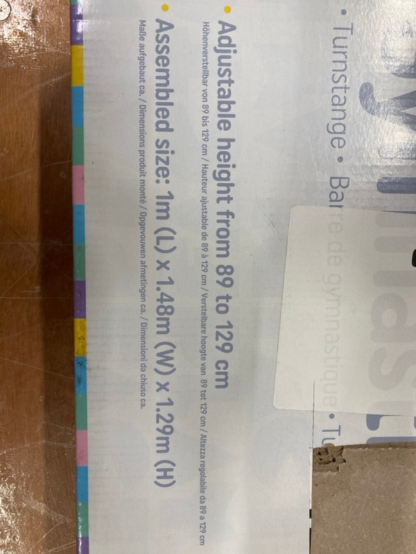 Lot 177  
            Nottingham SR8 - Delivery Or Collection 

                
PLAY FACTORY GYMNASTICS BAR - Image 3