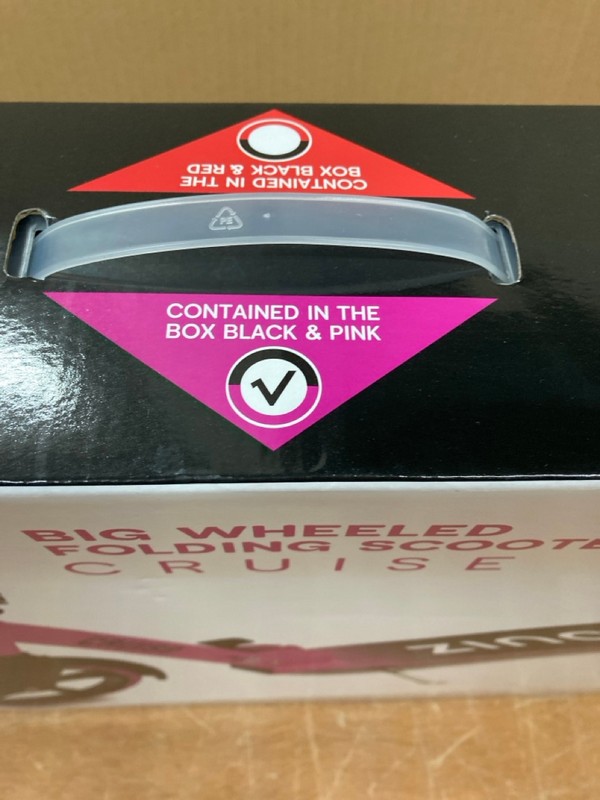 Lot 179  
            Nottingham SR8 - Delivery Or Collection 

                
ZINC BIG WHEELED FOLDING SCOOTER CRUISE - Image 2