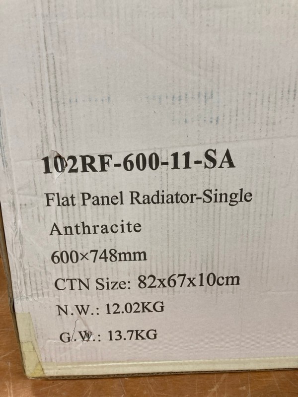 Lot 188  
            Nottingham SR8 - Delivery Or Collection 

                
FLAT PANEL RADIATOR-SINGLE - Image 2