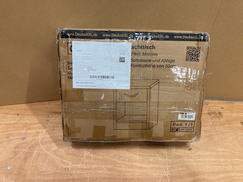 Lot 190  
            Nottingham SR8 - Delivery Or Collection 

                
CASARIA BEDSIDE TABLE