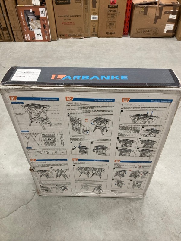 Lot 192  
            Nottingham SR8 - Delivery Or Collection 

                
LARBANKE WORKBENCH