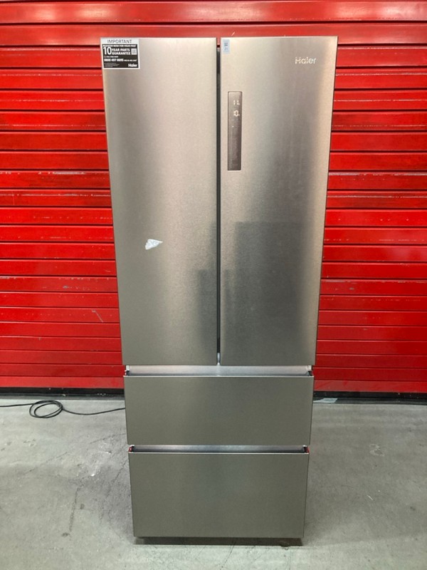 Lot 21  
            Nottingham SR8 - Delivery Or Collection 

                
HAIER FRIDGE FREEZER. MODEL: HFR5719ENMP. ORIGINAL RRP: £799