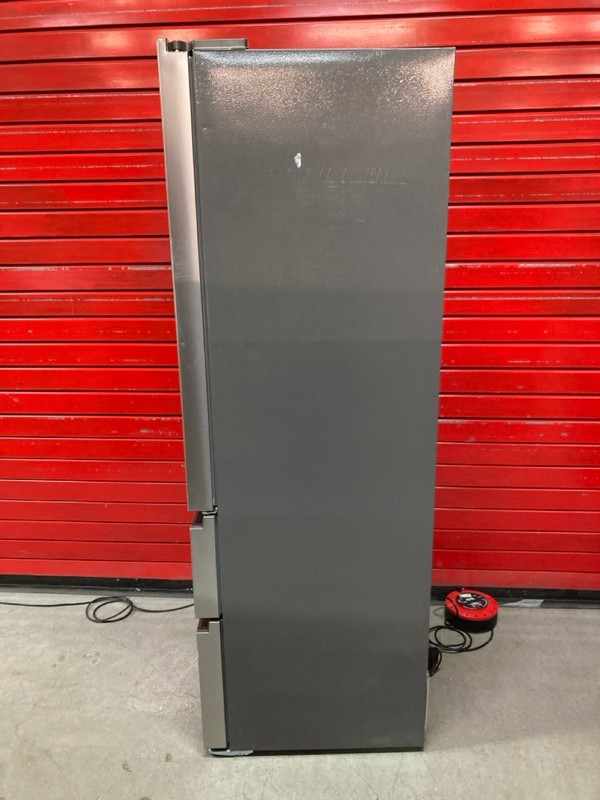 Lot 2  
            Nottingham SR8 - Delivery Or Collection 

                
HISENSE SLIM FRIDGE FREEZER. STAINLESS STEEL. MODEL: RF632N4WIE. ORIGINAL RRP: £699