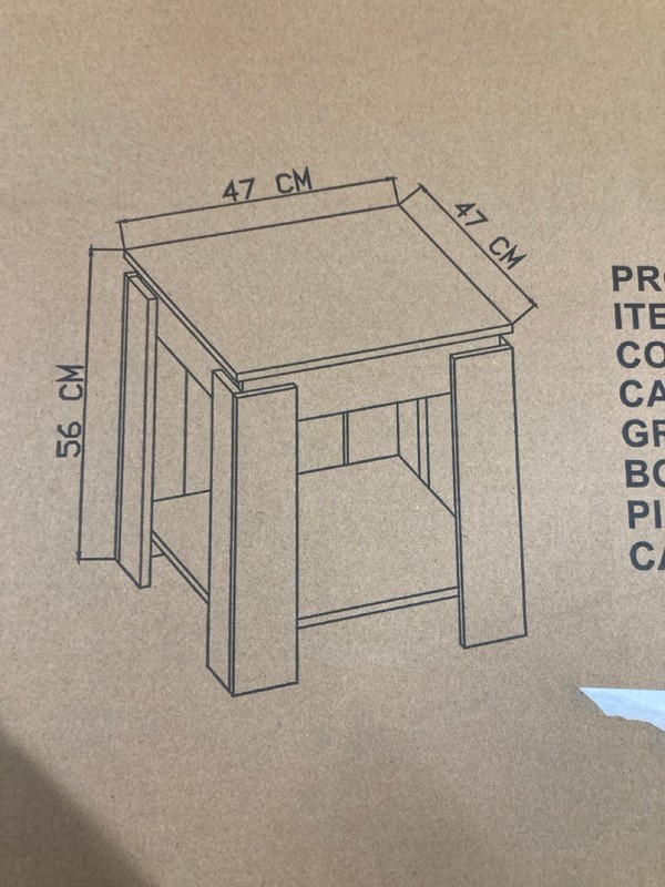 Lot 43  
            Nottingham SR8 - Delivery Or Collection 

                
GFW CANYON GREY TABLE - Image 3