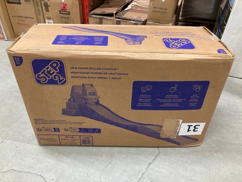 Lot 49  
            Nottingham SR8 - Delivery Or Collection 

                
STEP2 UP AND DOWN ROLLER COASTER - Image 3