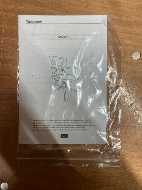 Lot 56  
            Nottingham SR8 - Delivery Or Collection 

                
YAHEETECH OFFICE CHAIR - Image 3