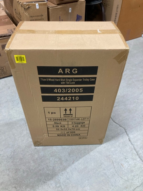 Lot 57  
            Nottingham SR8 - Delivery Or Collection 

                
ARG HARD SHELL SUITCASE - Image 2