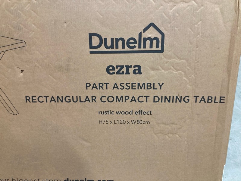 Lot 60  
            Nottingham SR8 - Delivery Or Collection 

                
DUNELM COMPACT DINING TABLE - Image 2