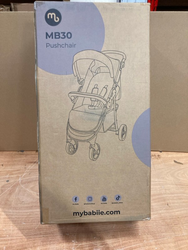 Lot 61  
            Nottingham SR8 - Delivery Or Collection 

                
MYBABIIE MB30 PUSHCHAIR