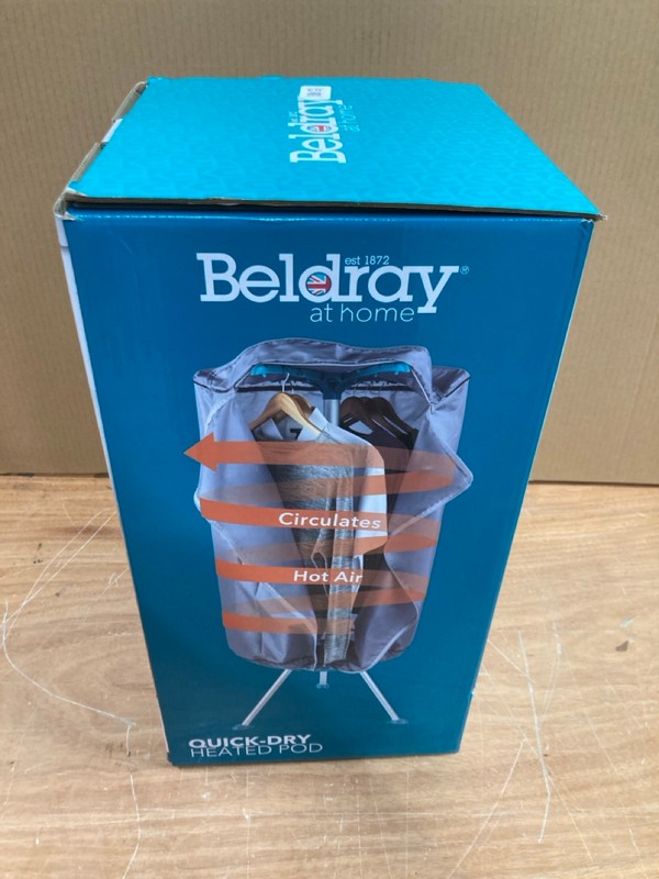 Lot 63  
            Nottingham SR8 - Delivery Or Collection 

                
BELDRAY QUICK DRY HEATER POD - Image 4