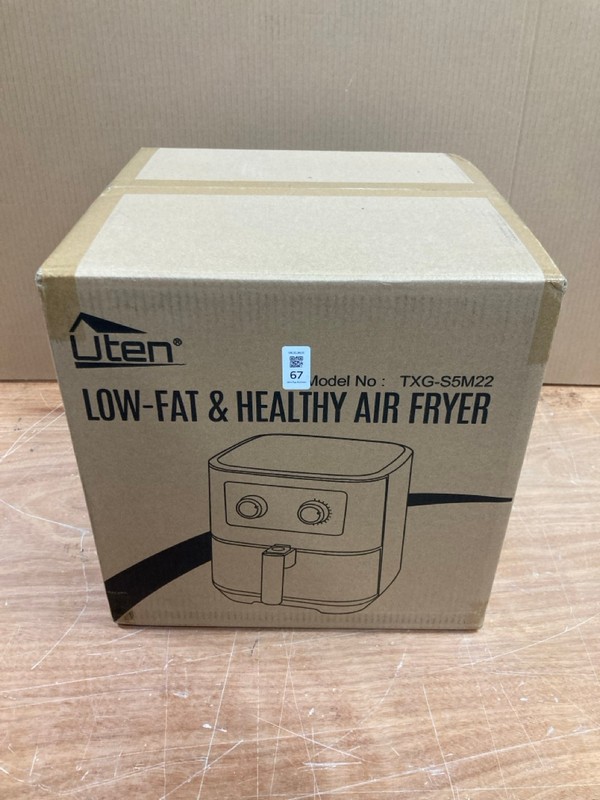 Lot 67  
            Nottingham SR8 - Delivery Or Collection 

                
UTEN LOW FAT AIR FRYER