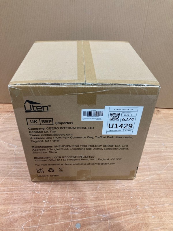 Lot 67  
            Nottingham SR8 - Delivery Or Collection 

                
UTEN LOW FAT AIR FRYER - Image 2