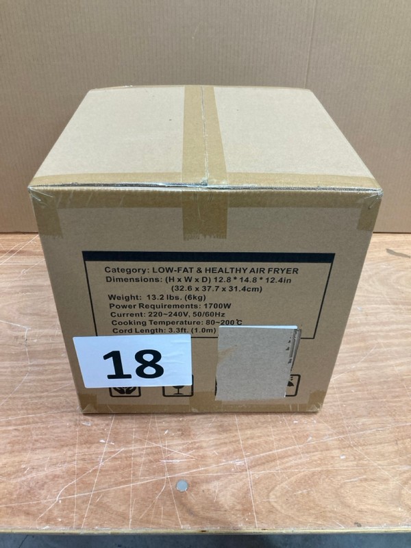 Lot 67  
            Nottingham SR8 - Delivery Or Collection 

                
UTEN LOW FAT AIR FRYER - Image 3