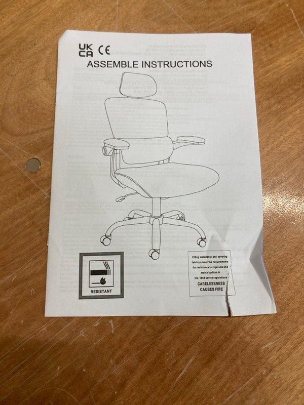 Lot 78  
            Nottingham SR8 - Delivery Or Collection 

                
OFFICE CHAIR