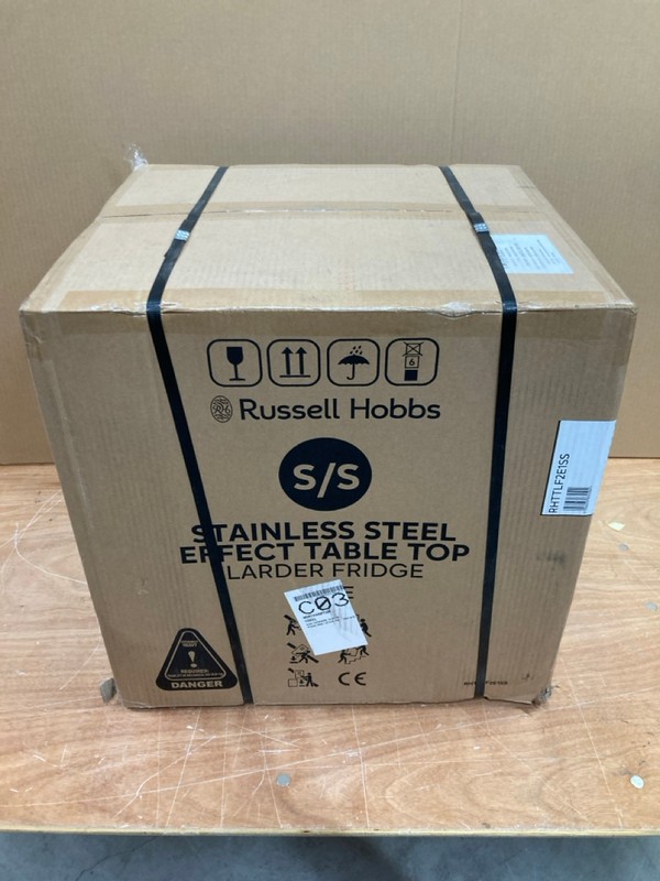 Lot 83  
            Nottingham SR8 - Delivery Or Collection 

                
RUSSELL HOBBS TABLE TOP FRIDGE - Image 2