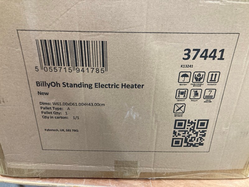 Lot 84  
            Nottingham SR8 - Delivery Or Collection 

                
BILLYOH STANDING ELECTRIC HEATER - Image 2