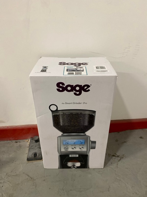 Lot 87  
            Nottingham SR8 - Delivery Or Collection 

                
SAGE THE SMART COFFEE GRINDER PRO MACHINE