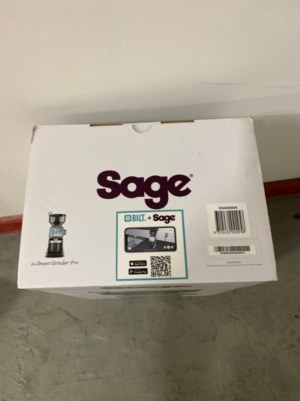 Lot 87  
            Nottingham SR8 - Delivery Or Collection 

                
SAGE THE SMART COFFEE GRINDER PRO MACHINE - Image 2