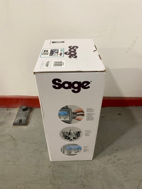 Lot 87  
            Nottingham SR8 - Delivery Or Collection 

                
SAGE THE SMART COFFEE GRINDER PRO MACHINE - Image 3
