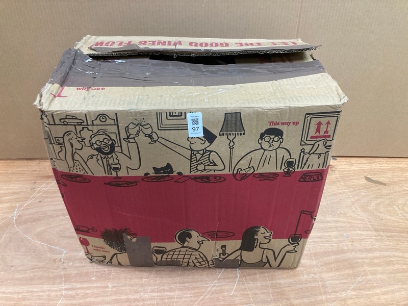 Lot 97  
            Nottingham SR8 - Collection Only 

                
QUANTITY OF WINES TO INCLUDE RIOJA- 18+ ID REQUIRED  - COLLECTION ONLY