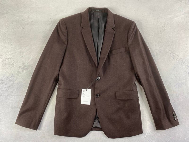 Lot 16  
            Nottingham Prem - Delivery Only 

                
PAUL SMITH MENS BUTTON JACKET.SIZE 40/6R