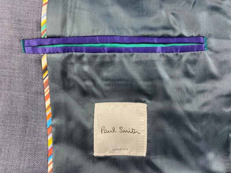 Lot 21  
            Nottingham Prem - Delivery Only 

                
PAUL SMITH MENS BUTTON JACKET.SIZE 40/6R MADE FROM 100% WOOL - Image 2