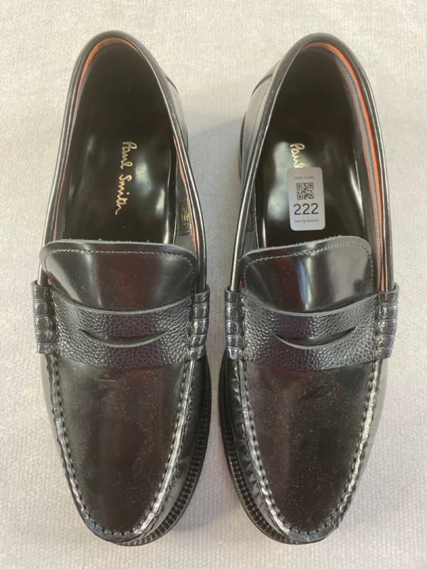 Lot 222  
            Nottingham Prem - Delivery Only 

                
PAUL SMITH MENS SHOES SIZE 6