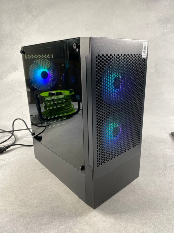 Lot 252  
            Nottingham Prem - Delivery Only 

                
FUSION DESK TOP 1GB PC. (WITH BOX MONITOR & KEYBOARD). AMD RYZEN 5 8600GT,, 16GB ...