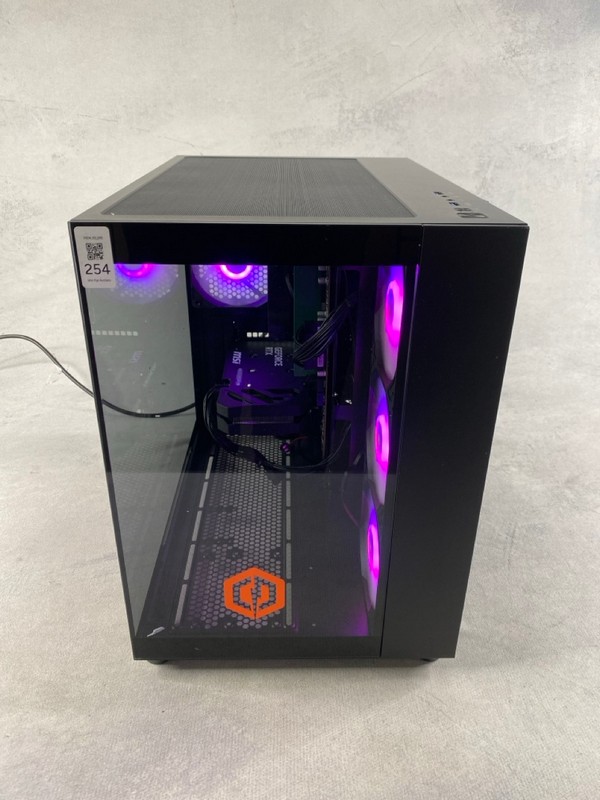 Lot 254  
            Nottingham Prem - Delivery Only 

                
CYBER POWER DESK TOP 1TB PC. (WITH BOX). AMD RYZEN 5 7500F, 1TB SSD, 16GB RAM, , ...