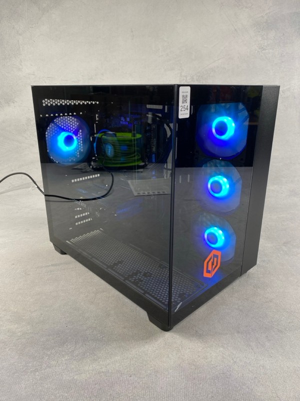 Lot 254  
            Nottingham Prem - Delivery Only 

                
CYBER POWER DESK TOP 1TB PC. (WITH BOX). AMD RYZEN 5 7500F, 1TB SSD, 16GB RAM, , ...