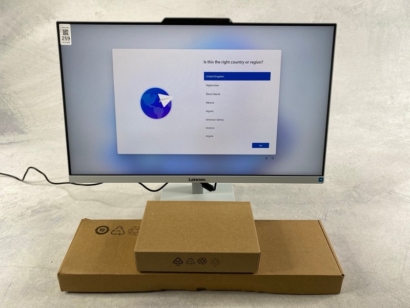 Lot 259  
            Nottingham Prem - Delivery Only 

                
LENOVO A100 AIO 512GB PC. (WITH BOX KEYBOARD, MOUSE & AC CHARGER). INTEL N100, 8G...