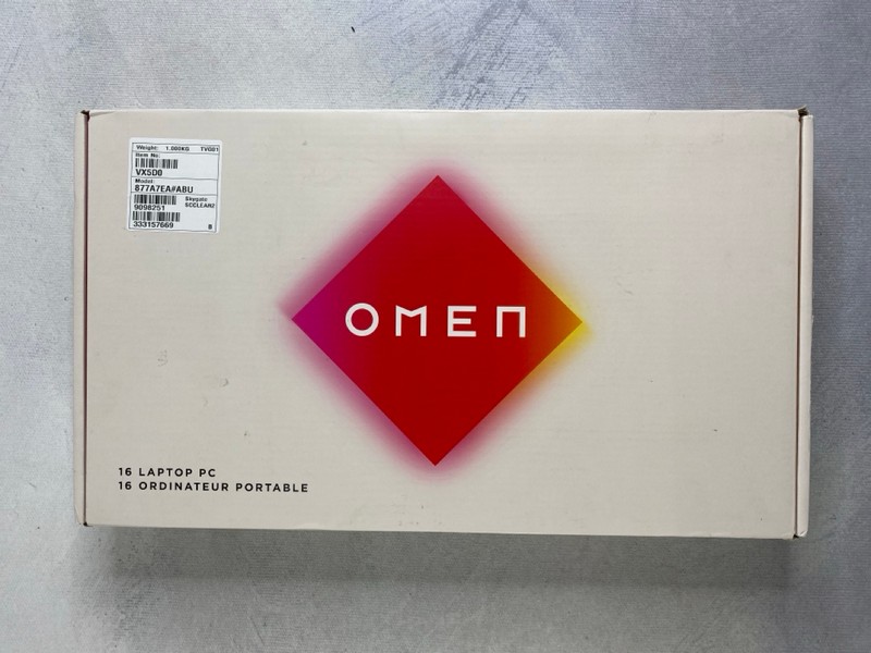 Lot 260  
            Nottingham Prem - Delivery Only 

                
HP OMEN 16-XD0003NA 512GB LAPTOP: MODEL NO TPN-C168 (WITH BOX & AC CHARGER) (POWE... - Image 4