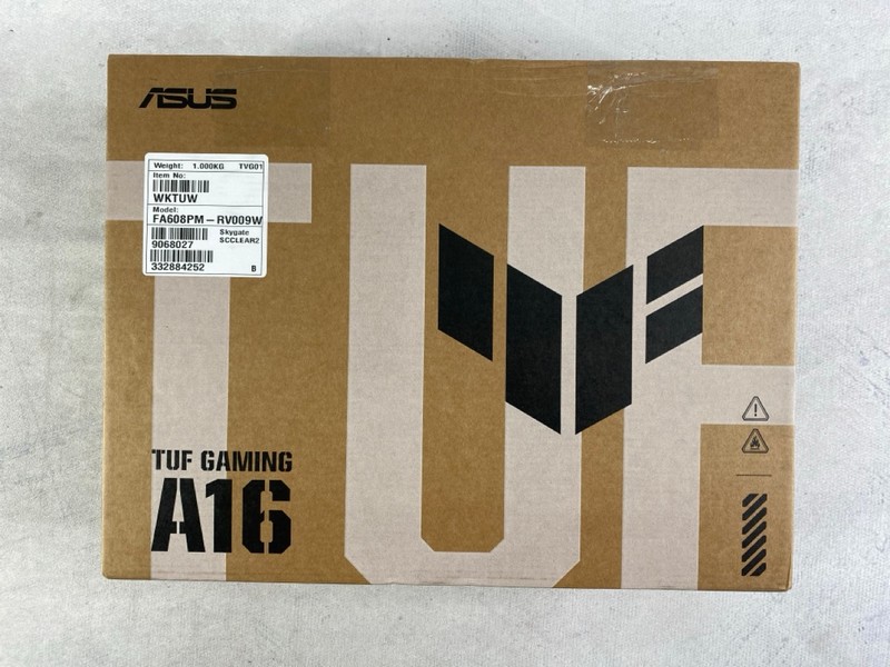 Lot 262  
            Nottingham Prem - Delivery Only 

                
ASUS TUF FA608P 1TB LAPTOP. (WITH BOX & AC CHARGER). AMD R9-8940HX, 16GB RAM,ORIG... - Image 4